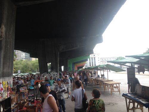 Nicolina Tyler — The Praça Quinze flea market, Rio de Janeiro