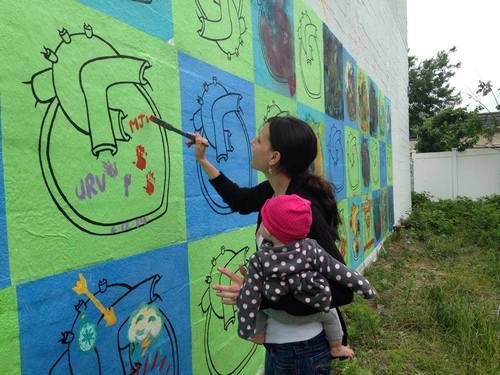 Nicolina Tyler — The Rockaway Community Responds to Paint with Poetry