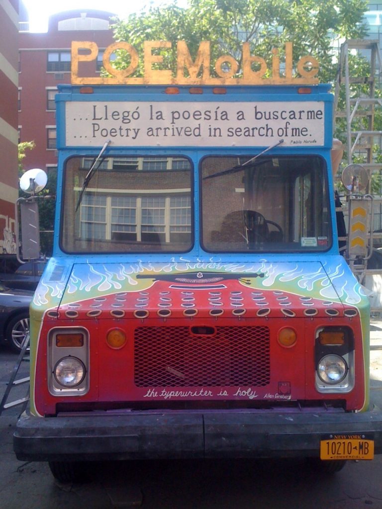 Nicolina Tyler — The POEMobile: A Mobile Poetry Cart for NYC