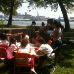 Nicolina Tyler — Painting Workshop at Governors Island with L.E.S Girls Club