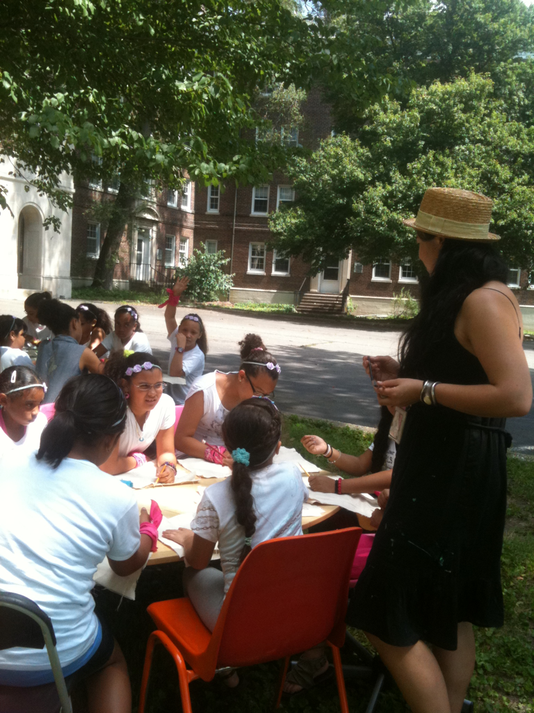Nicolina Tyler — Art Class at Lower East Side Girls Club