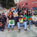 Nicolina Tyler — Hearts of the World with Students in Valparaiso, Chile