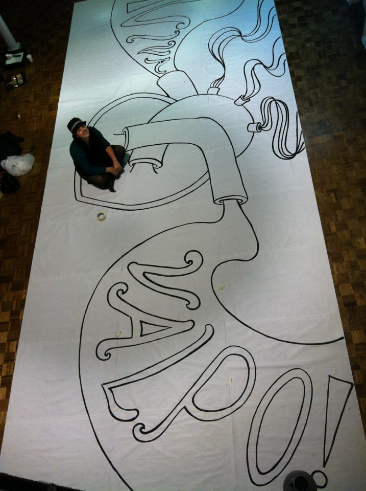 Nicolina Tyler — Hearts of the World with Teens at Instituto Chileno Norteamericano