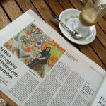 Nicolina Tyler — Hearts of the World Featured in La Tercera, Valparaiso