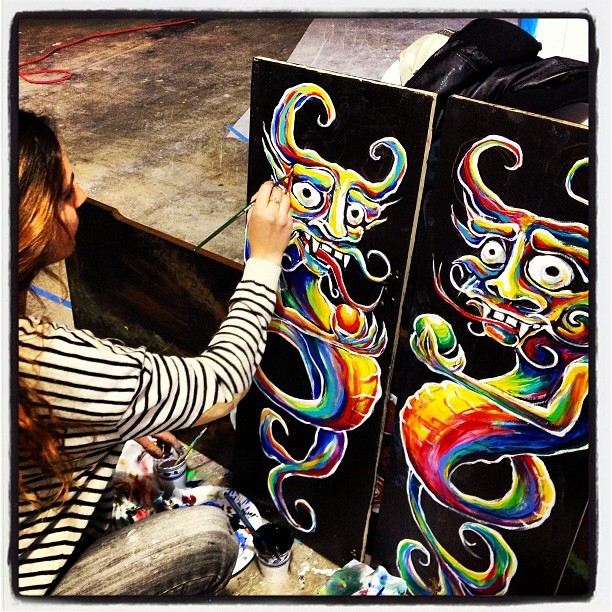 Nicolina Tyler — Creating the Double Golden Rainbow Dragons Piano with Perola