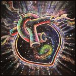 Nicolina Tyler — The Cosmic Double Golden Rainbow Dragon Piano